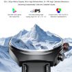 GT95 Bluetooth Earphone Smart Watch - Silver - 3