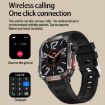 HT29 2.01" IPS Screen Smart Watch with Banknote Detector Light - Blue - 5