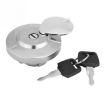 Honda CA250 Motorcycle Modified Fuel Tank Cap - Silver - 2