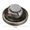 Honda CA250 Motorcycle Modified Fuel Tank Cap - Silver - 3