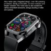 TK16 Smart Watch 2.04" LCD Steel Strap Health Monitoring (Silver) - 5