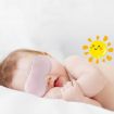 Baby Blackout Sun Eyeshade UV Silk Mask Blue - 2