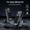 Insta360 X4 Aluminum Alloy Metal Protective Cage Housing Frame (Black) - 2