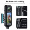 Insta360 X4 Aluminum Alloy Metal Protective Cage Housing Frame (Black) - 5