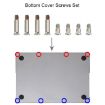 MacBook Pro Retina M3 14 16 Bottom Cover Screws Set - Silver - 2