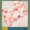 Children Summer Sleeveless Bibs Flowery Eating Reversible Clothes - 5