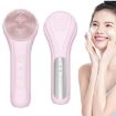 Sonic Waterproof Facial Cleansing Brush - Purple - 2