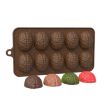 10 Grids Brain Halloween Chocolate Mould - DIY Candy Soft Molds - 1