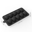 10 Grids Brain Halloween Chocolate Mould - DIY Candy Soft Molds - 4