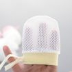 Newborn Baby Anti-Scratching Mesh Mittens - Yellow - 5
