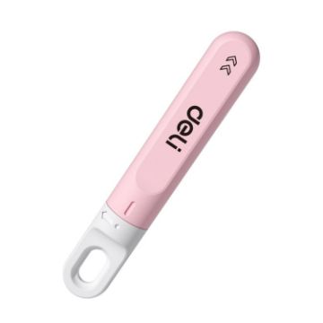 Deli DL412 Mini Small Art Knife Courier Portable Box Opener (Pink) - 1