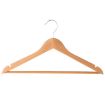 Solid Wooden Clothes Rack Anti-skid Clothes Hanger (Eucalyptus Grade 1) - 1