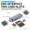 ADS-307 Data Transfer OTG Adapter USB/Type-C/Micro Plug Reader - 7
