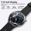 F200 Smart Health Watch ECG Blood Sugar Monitoring 1.55" Black Milan - 6