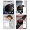 F200 Smart Health Watch ECG Blood Sugar Monitoring 1.55" Black Milan - 8
