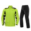 SULAITE Outdoor Motorcycle Riding Raincoat Suit, Size M - Green - 1