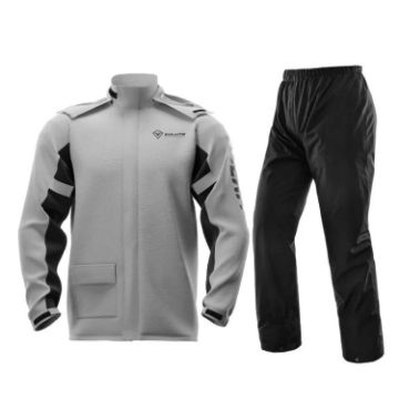 SULAITE Outdoor Motorcycle Riding Full Body Raincoat Suit, Size M - Gray - 1