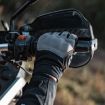 SULAITE Motorcycle Riding Gloves, Size L - Black - 9