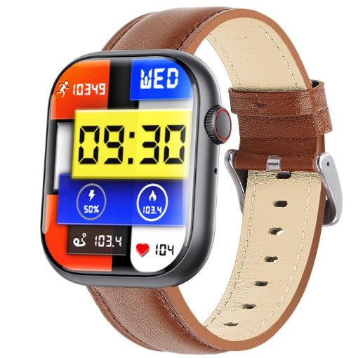 Smart Watch F70 2.1" Blood Sugar/Oxygen Monitor, SOS Alarm, 100+ Sports Modes - 1