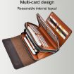 WEIXIER W129 Men Magnetic Buckle Clutch Bag - Black - 7