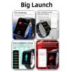 Black Milan Smart Watch with Bluetooth Calls/ECG/Blood Analysis - 8