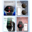 F400 Smart Watch ECG Blood Oxygen Blood Sugar 150+ Sports Mode Black Milan - 8