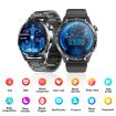 Smart Watch ECG Blood Oxygen Blood Sugar 150+ Sports Mode Black Steel - 2