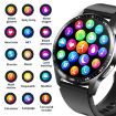 Smart Watch ECG Blood Oxygen Blood Sugar 150+ Sports Mode Black Steel - 5