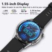 Smart Watch ECG Blood Oxygen Blood Sugar 150+ Sports Mode Black Steel - 6