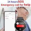 Smart Watch ECG Blood Oxygen Blood Sugar 150+ Sports Mode Black Steel - 9