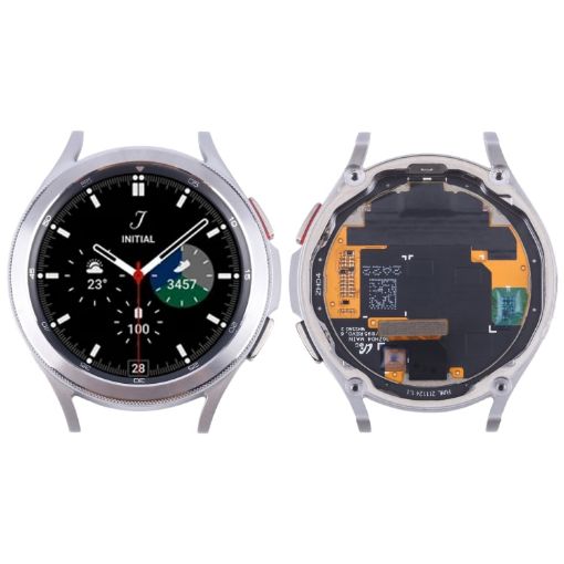 Samsung Galaxy Watch4 Classic 46mm LCD Screen Digitizer Assembly Silver - 1
