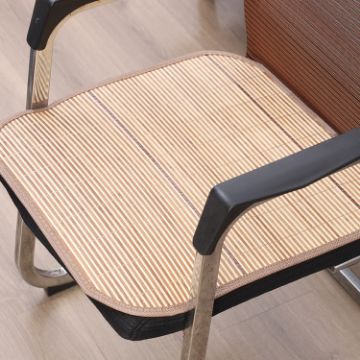 Double Thickened Cooling Mat Carbonized Bamboo Seat Cushion 30x30cm - 1