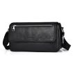 WEIXIER D514 Men Crossbody Waterproof Shoulder Bag - Black - 1