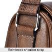 WEIXIER D514 Men Crossbody Waterproof Shoulder Bag - Black - 8