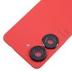 Asus Zenfone 9 AI2202 Battery Back Cover with Camera Lens Cover - Red - 4