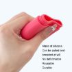 Facial Massage Silicone Ice Mold (Pink Rose Red) - 5