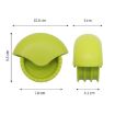 Round Pizza Crimping Wheel Plastic Pasta Cutter - Cutting Block - 4