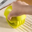 Round Pizza Crimping Wheel Plastic Pasta Cutter - Cutting Block - 5