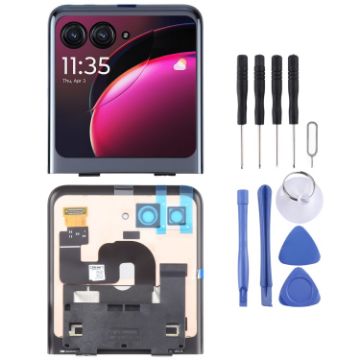 Motorola Razr 40 Ultra LCD Secondary Screen with Digitizer Assembly - 1