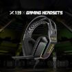 ONIKUMA X13 RGB Gaming Headset with Microphone - Black - 3