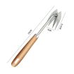 4-Tooth Dual Purpose Weed Remover Tool - 29cm Length - 2