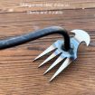 4-Tooth Dual Purpose Weed Remover Tool - 29cm Length - 7