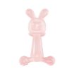 Bunny Baby Teether BPA Free Silicone Teether - Pink - 1