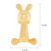 Bunny Baby Teether BPA Free Silicone Teether - Transparent - 3