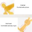 Bunny Baby Teether BPA Free Silicone Teether - Transparent - 8