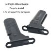 Electric Vehicle Folding Front Footrest Electric Moped Front Pedal - 3