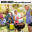 304 Stainless Steel BBQ Chicken Wing Fork - Outdoor Grill Tool - 9