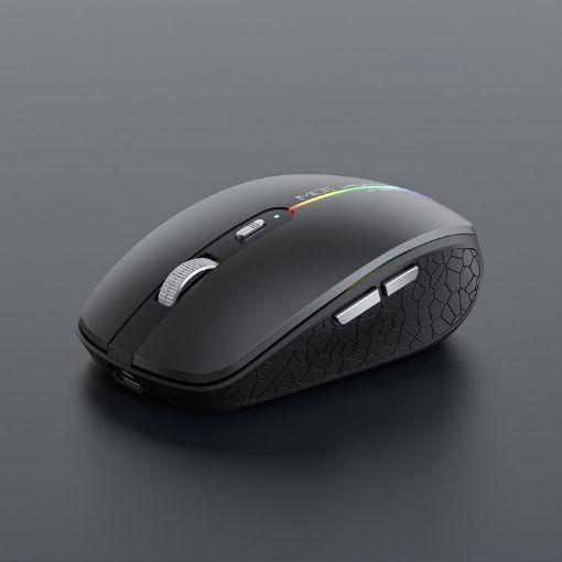 iMICE G904 Dual Mode Wireless Gaming Mouse - Black - 1
