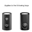 YAMAHA NMAX155/XMAX300/Aerox Key Cover - Blue (Not Hollowed) - 3