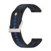 Suunto Race S Silicone Watch Band - Black Blue - 3